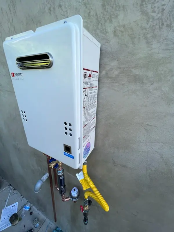 Tankless water heater installation for Mammoth Lakes homes